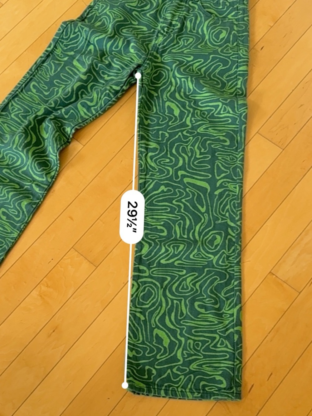 Bailey Rose Wavy Print Jeans - Picture 7 of 7